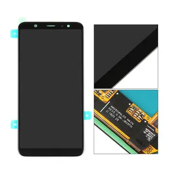 Super LCD SAMSUNG Galaxy SS A6 Plius /2018 A605 LCD Ekranas +Touch Ekranas skaitmeninis keitiklis Surinkimo Ir Įrankiai Reparing