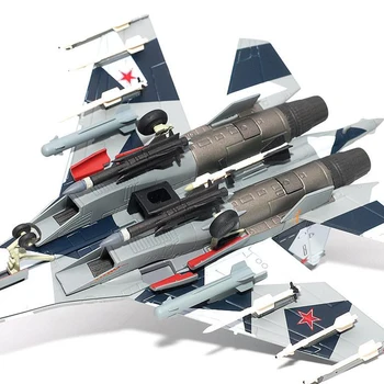 Orlaivių Plokštumoje Modelis 1/100 rusijos karinių Oro Pajėgų naikintuvas Su 35 Lėktuvo Lydinio Modelis Diecast Švietimo Žaislai Vaikams, Suaugusiems