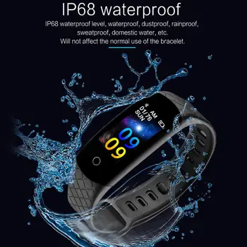 Aukštos Kokybės Smart Žiūrėti Vandeniui Daugiafunkcinis Sporto Pedometer Sveikatos Stebėti Smart Apyrankė