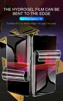 2vnt Priekiniai Hidrogelio Plėvelė Sony Xperia 1 III 6.0