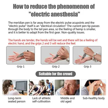 2021 Naujų Elektroninių massager Akupunktūra Masažas Pen Elektros Dienovidinių Lazerio Terapija Gydo Dienovidinio Energijos Pen Paramos Skausmas Įrankiai