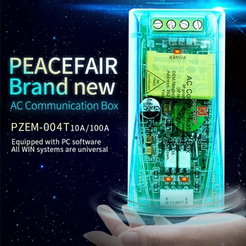 Peacefair PZEM-004T 3.0 Versija TTL Modbus-RTU Kwh elektros Energijos Skaitiklis Skaitiklis, AC, vienfazė 100A Elektros Voltų Amp Dažnio Elektros Faktas
