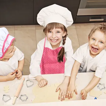 Vaikams Virimo Ir Kepimo Nustatyti, Virtuvė Chef Deluxe Set Kostiumas Apsimesti, Vaidmuo Žaisti Rinkinio Prijuostė Skrybėlę Kostiumas 3 Metų Amžiaus Vaikams