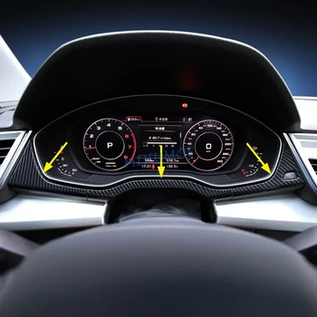 PN Brūkšnys Prietaisų Skydelis Valdybos Juosteles Audi Q5 FY SQ5 2017 2018 2019 2020 Interjero Apdailos