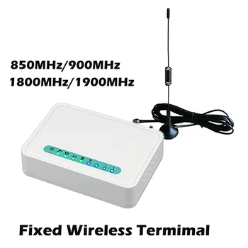 Fiksuotas Belaidis Terminalo Quad Band GSM SIM Kortelės Telefono Linija Darbalaukio Skambinančiųjų Dialer GSM850/900/1800/1900MHZ ES Plug