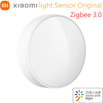 Xiaomi Mijia Smart Šviesos Jutiklis Zigbee 3.0 Šviesos Aptikimo Xiomi Smart Home Homekit Kontrolės Mi Namų Smart Multimode Vartai