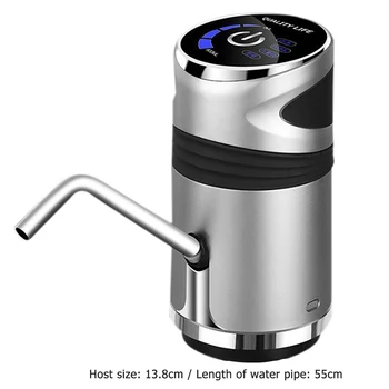 Pažangi Vandens Butelis Siurblys USB Įkrovimo Belaidžio Automatinė Touch Geriamojo Vandens Dozatorius Elektros Siurblio Jungiklį