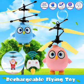 Pažangi Vertus Jutikliai Skraidantis Robotas Žaislai Vaikams Elektroninių Orlaivių Pakabos Žaislai, Vaikų Smart Pet Veiksmų RC Robotas Žaislas USB