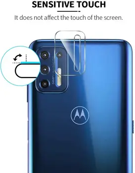 Dėl moto g9 žaisti stiklo 2in1 vaizdo kameros objektyvo apsaugos Motorola moto g 9 žaisti 9g motog9 plius g9play grūdintas stiklas saugos filmas