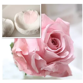 Rožių žiedlapiai veiner Cukraus įrankis Dienovidinių gėlių silikono tortas pelėsių modeliavimo guma pasta pelėsių Kepimo Įrankiai Accessoriescake topper