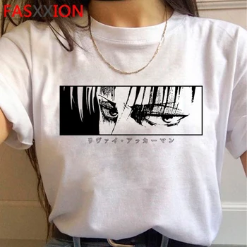 Išpuolis Titan Shingeki No Kyojin drabužiai vyrams estetinės harajuku derliaus pora drabužių japonijos t-shirt, derliaus