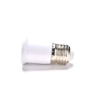 E27 Į E27 Pratęsimo Bazinė LED Šviesos Lempos Lemputė Adapterio Lizdas Konverteris Jungtis