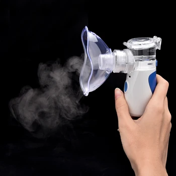Nešiojamų Akių Inhaliatoriaus Difuzorius Mašinos Įkvėpti Drėkintuvas Alerginiu Rinitu, Astma Spray su 3 antgaliais kasdien naudoti kūdikių priežiūra