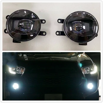 Juoda LED Rūko žibintai Tolimosios šviesos Žibintas Toyota 4RUNNER RAV4 HIGHLANDER Automobilio Išorė Priekiniai Auto Apšvietimo Lemputes Foglamp