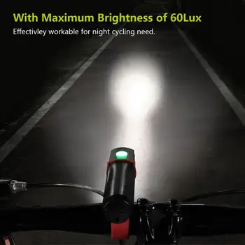 MEILAN C4 Dviračių priekinis žibintas Gali Būti tiekiami Žibintuvėlis Kodekso Matuoklio Laikiklis Vandeniui LED Žibintų MTB Road Bike
