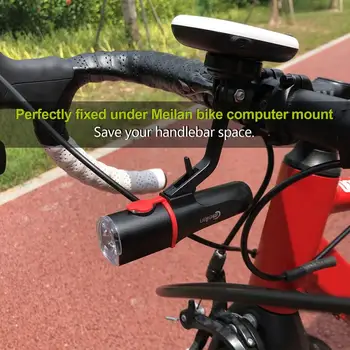 MEILAN C4 Dviračių priekinis žibintas Gali Būti tiekiami Žibintuvėlis Kodekso Matuoklio Laikiklis Vandeniui LED Žibintų MTB Road Bike