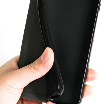 Prabanga PU Odos Atveju Infinix 10 Pastaba Pro NFC Flip Case For Infinix 10 Pastaba Plus Telefono dėklas Minkštos TPU Silikoninis Galinio Dangtelio