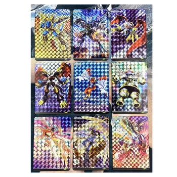9pcs/set Digimon Skaitmeninis Monstras kovingai Nr. 6 Žaislai Pomėgiai, Hobis Kolekcionuojamų Žaidimas Kolekcija Anime Korteles