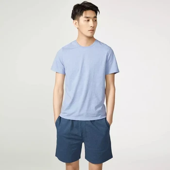 Xiaomi youpin namų tiktų vyrų atsitiktinis palaidų kostiumas patogus vasarą trumparankoviai kombinezonas šortai pižama