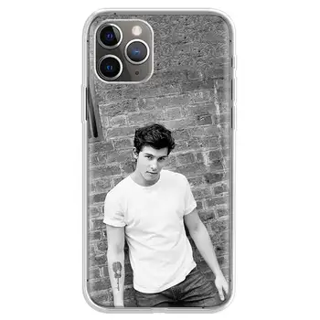 Kanados dainininkas-dainų kūrėjas, Shawn Mendes Telefono dėklas Skirtas Apple Iphone 11 12 MIni Pro 7 7G 8 8G 6S 6 6G X Xr Xs Max Plus + 5G 5S SE
