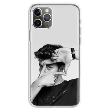Kanados dainininkas-dainų kūrėjas, Shawn Mendes Telefono dėklas Skirtas Apple Iphone 11 12 MIni Pro 7 7G 8 8G 6S 6 6G X Xr Xs Max Plus + 5G 5S SE