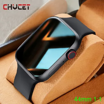 CHYCET Originalus Smart Watch Vyrai Moterys 2021 Dial Skambinkite IWO T500Plus Smartwatch Širdies ritmo Fitness Tracker Sporto Laikrodis PK W26