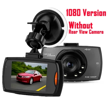 1080P 2,7 colio Automobilių DVR Brūkšnys Kamera Avarijos vaizdo Kamera Naktinio Matymo 170 laipsnių Peržiūrėti kampo G-Sensorius Hdmi Brūkšnys Kamera Su galinio vaizdo Kamera