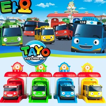 [ Juokingi ] 4pcs/set Masto modelis Priekaištauti mažai autobusų vaikų miniatiūrinių autobusų kūdikių oyuncak garažas priekaištauti autobusų, automobilių transporto priemonės vaikams, žaislai
