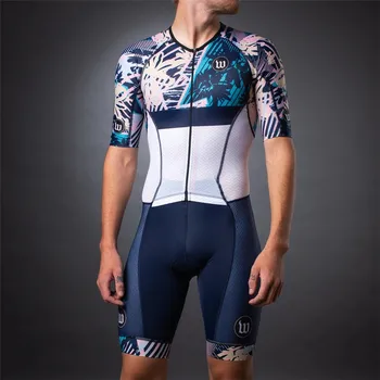 Wattie rašalo dviračių triatlonas skinsuit vasaros vyrų dviračių drabužių pro team, dviračių speedsuit ciclismo kelių lenktynių tiktų mtb jumpsuit