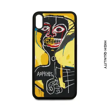 Jean Michel Basquiat Minkštos TPU Sunku, KOMPIUTERIO, mobiliojo Telefono Atveju Apima, 