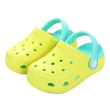 Naujos platformos basutės vaikams tuščiaviduriai quick dry sodo batai vaikams, vasaros bateliai mergaitėms berniukai paplūdimio sandalai