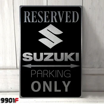 Suzuki automobilių Stovėjimo aikštelė-Tik Metalo Skardos Pasirašyti Metalo Ženklas Namo Garažas Vyras Urvas Pub Baras Sienų Dekoras Sienos Plakatas(20cmx30cm)
