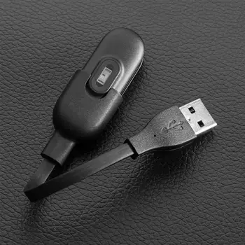 1/2/3/4pcs 15CM Pakeitimo Įkroviklio Kabelis USB Greito Įkrovimo Kabeliu Xiaomi Mi Band 3 Įkroviklį Smart Žiūrėti Įkroviklio Kabelį