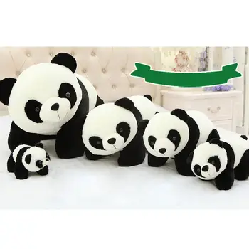 Mielas Panda Big Giant Panda Bear Pliušinis Iškamša Lėlės Žaislas Pagalvę Animacinių Filmų Kawaii Lėlės Merginos Kalėdų Dovanos