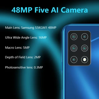 Cubot X30 mobiliųjų Telefonų Pasaulinė Versija 48MP Penkių Kamera 32MP Selfie 6GB+128GB NFC 6.4