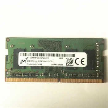 Mikronų memoria DDR4 ram 4GB 2666MHz RAM 4GB 1RX16 PC4-2666V-SCO-11 DDR4 2666 4 GB Nešiojamas atminties sąsiuvinis 260pin 1.2 V
