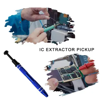 IC Kamščiatraukis Pikapas Chip Picker Pleistras IC Čiulpia Pen Elektronikos Komponentų Grabber Keturis Nagus, IC Extractor Pikapas