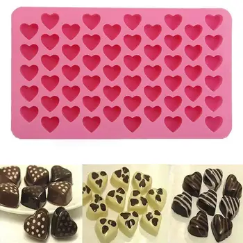 Daugiafunkcis Širdies formos Tortas Ledo Silikono Formos Šokoladas, Kepimo Įrankiai Non-stick Silikono Torto Želė Saldainiai 3D Pelėsių Virtuvė