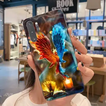 Didėjančios Gaisrų Phoenix paukščių Meno Telefono dėklas Samsung Galaxy Note20 ultra 7 8 9 10 Plius lite J7 J8 Plius 2018 Premjero M21