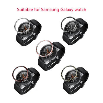 Bezel Žiedas Stilius Apsaugos Smart Cover band Žiedas Atveju, Samsung Galaxy Žiūrėti 42mm R810/Galaxy Žiūrėti 46mm R800/R850/Įrankių S3