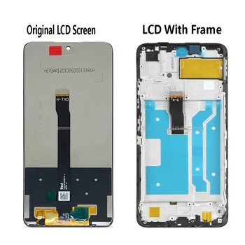 Pradinio Ekrano ir Huawei Honor 10X lite X10 lite DNN-LX9 Y7A LCD Ekranas Jutiklinis Ekranas skaitmeninis keitiklis Skirtas Huawei P Smart 2021 LCD