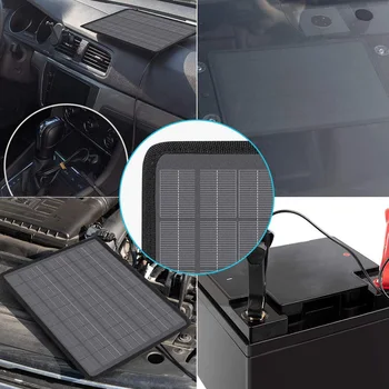 ALLPOWERS Saulės Baterijos Kroviklis 10W Saulės baterijų Įkroviklio Mobilųjį Telefoną, Tabletės 12V Automobilio Akumuliatoriaus Vairavimo Diktofonas, GPS Navigatorius