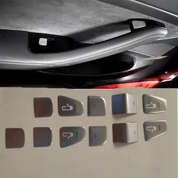 Model3 Langų Pakėlimo Mygtuką Perjungti Atidarytas Duris Skydo Lipdukas Apdaila Už Tesla Model 3 Y 2017-2021 ABS Plastiko, Interjero Automobilių Reikmenys