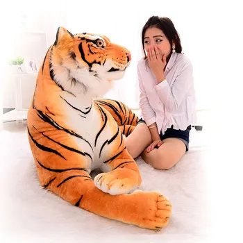 [Juokingi] 230cm Super didelis karalius miško modeliavimas didelis tigras Įdaryti Pliušinis žaislas, lėlė modelis, sofos automobilių Gyvūnų Pagalvėlė Paspaudę pagalvė
