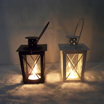 Metalo Žvakidė Kūrybos Geležies Amatų Candle Lantern Mėgėjams Romantiška Vakarienė Žvakių Šviesoje Žvakių Laikikliai Namų Puošybai