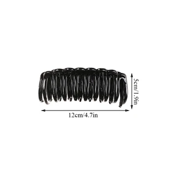 2021 Naujas Letena Įrašą Moterims Sunku Juodo Plastiko Plaukų Letena Didelio Dydžio Plaukų Gnybtus Letena Įrašą Krabų Moterų Plaukų Aksesuarai