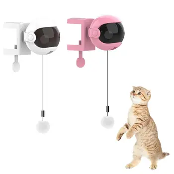 Naujausias Elektros Automatinė Kėlimo Katė Ball Žaislas Interaktyvi Dėlionė Smart Naminių Kačių Kamuolys Kibinimas Žaislai Naminių Kačių Tiekimo Kėlimo Kamuoliai
