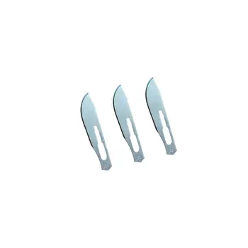 10 vnt./pak 22# Chirurgijos Geležtės 22 # Skalpeliu Naudoti Anglies Plieno Replacementable Drožyba Audinių Peilis Peiliai, Įrankiai