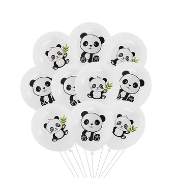 Panda Jų Šalis Dekoro Globos Mielas Gyvūnų Panda Balionas Latekso Balionas Kūdikių Dušas Vaikams Gimtadienio Apdaila
