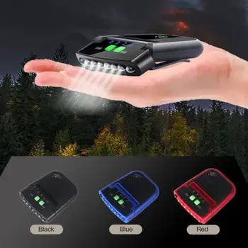 Jutiklis, Žibintų 6 LED Reguliuojamas USB Įkrovimo Jutiklis Bžūp Įrašą, Šviesos, atsparus Vandeniui IP6 Žibintuvėlis Lauko Žvejybos įrankis